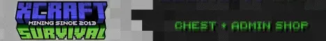 XCraft Survival banner