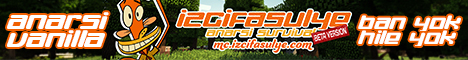 İzci Fasulye Vanilla Anarşi Survival banner